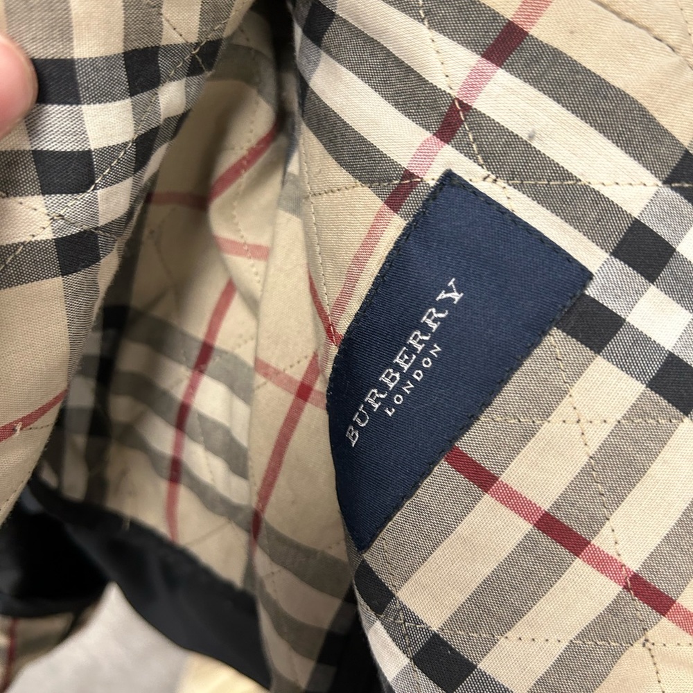 BURBERRY London Ladies Black Diamond Jacket sz US S. - Picture 7 of 7